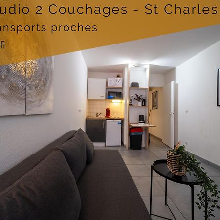 Appartement Tout Equipe A 6Min De La Gare St Charles Марсилия Екстериор снимка