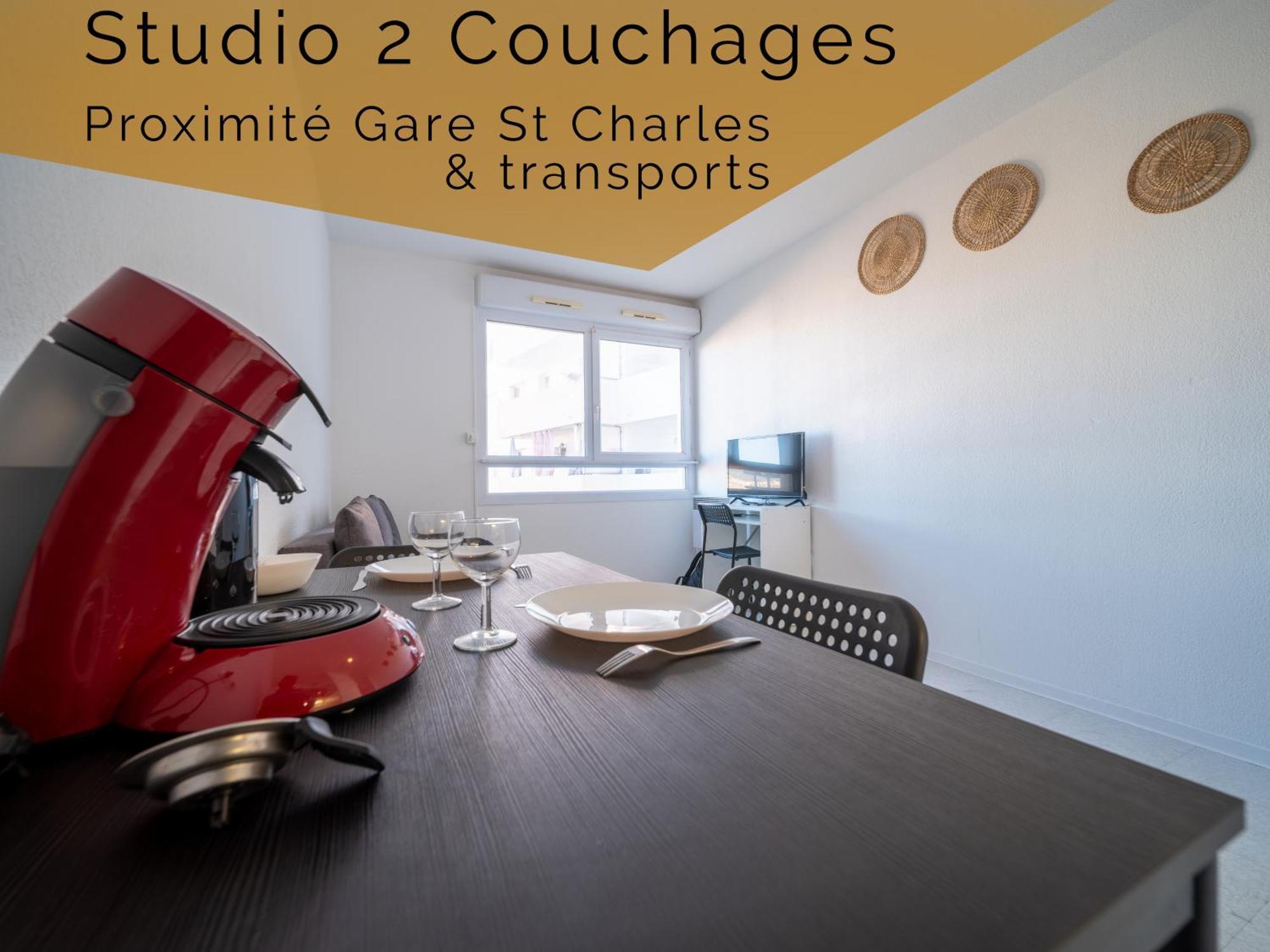 Appartement Tout Equipe A 6Min De La Gare St Charles Марсилия Екстериор снимка